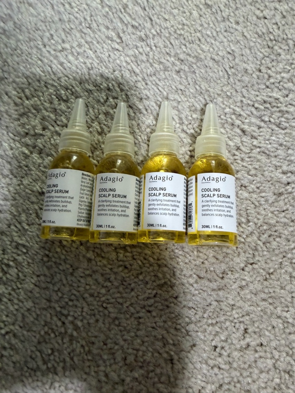 Bundle id 4 Adagio Cooling Scalp Serum Duo Pack - Golden Yellow